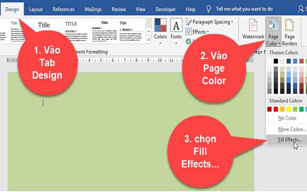 Cách vẽ hình trong Powerpoint và các thiết lập cho hình vẽ