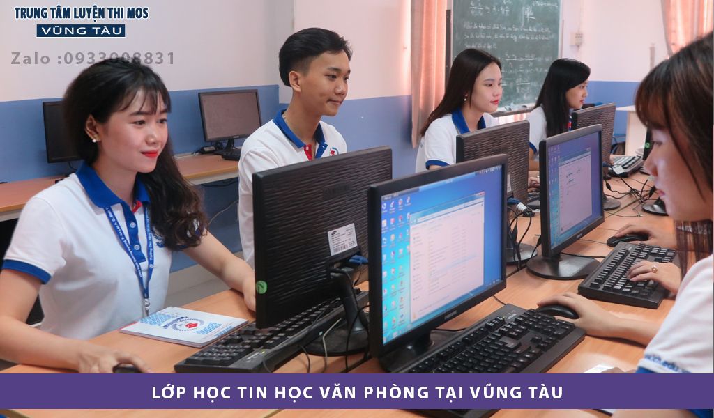 Lớp học tin học văn phòng tại Vũng Tàu