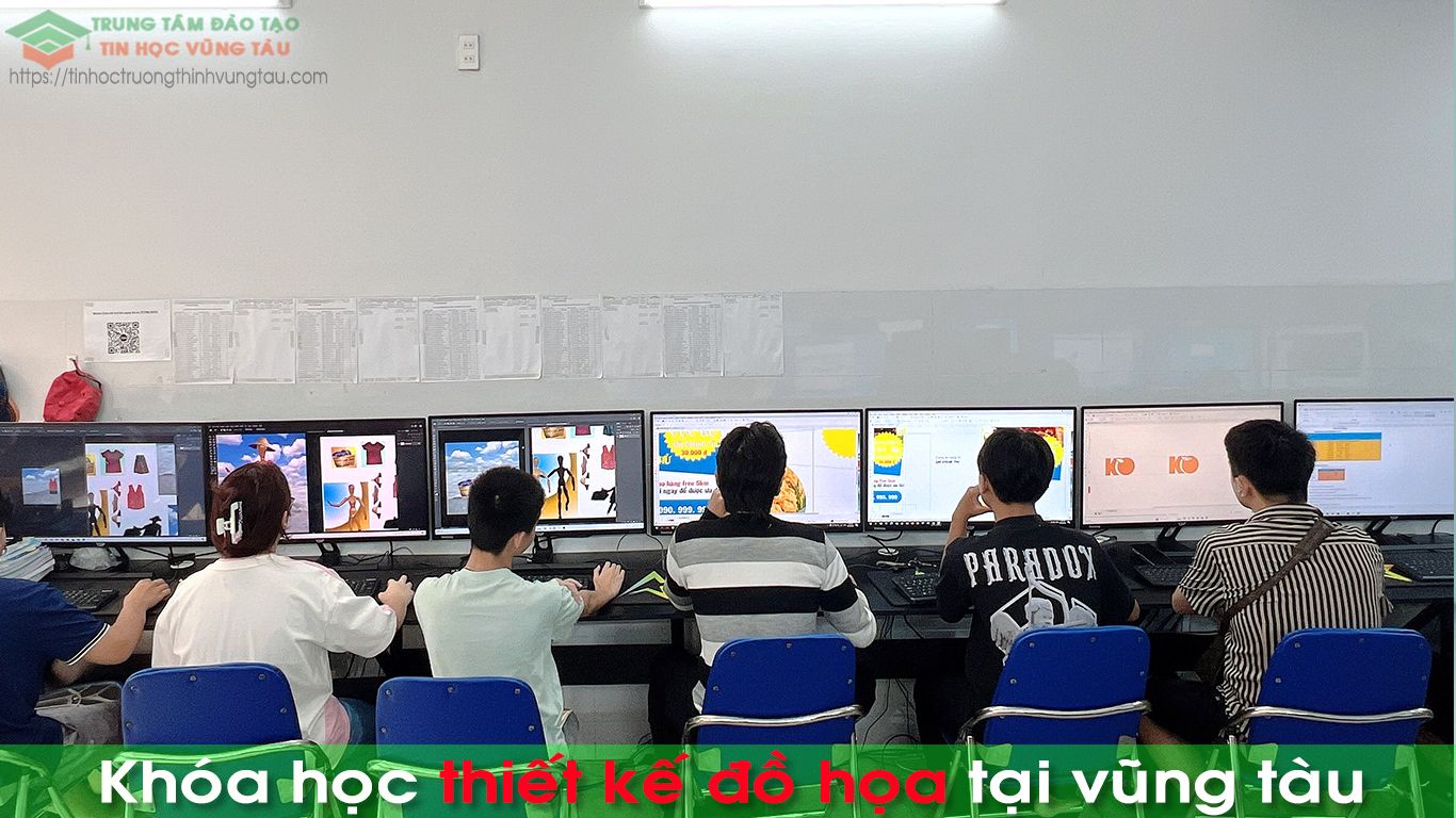 Học thiết kế đồ họa online vũng tàu