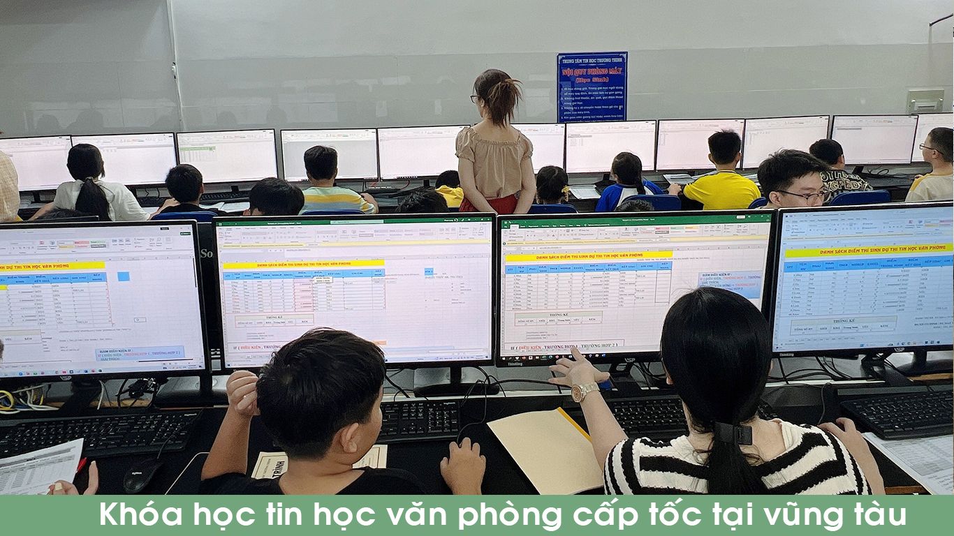 học tin học văn phòng vũng tàu