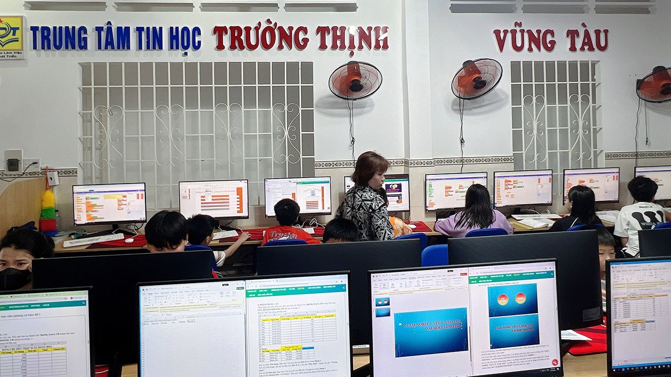 Khóa học lập trình ở vũng tàu