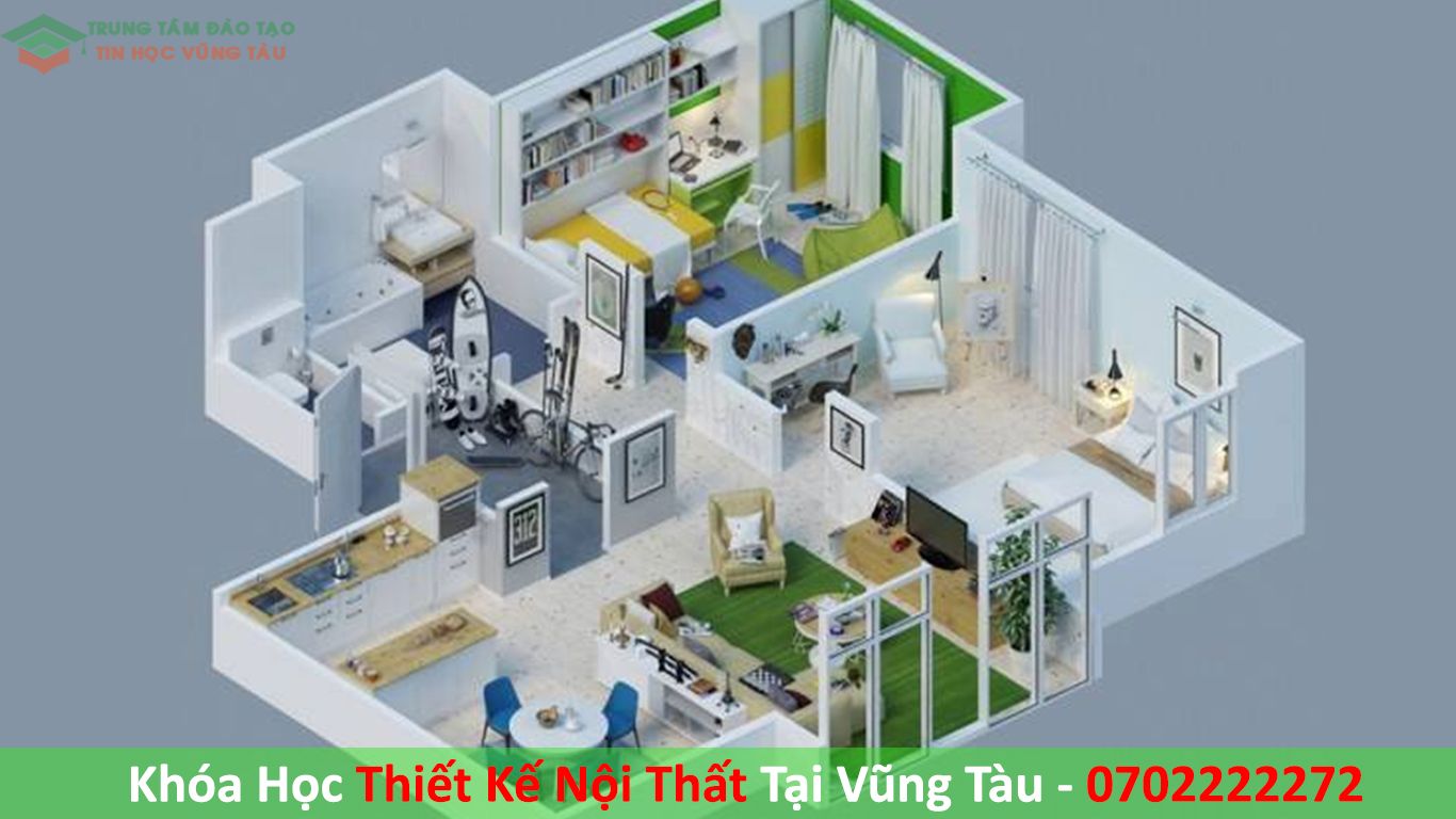 Đào tạo thiết kế nội thất vũng tàu