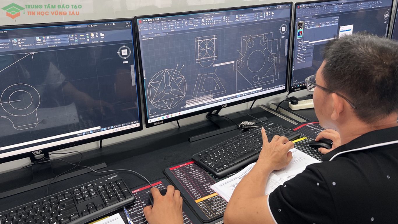 Học autocad vũng tàu