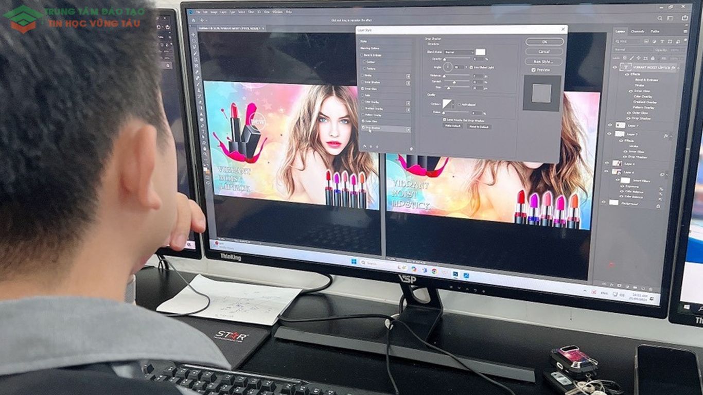 Dạy kèm photoshop vũng tàu