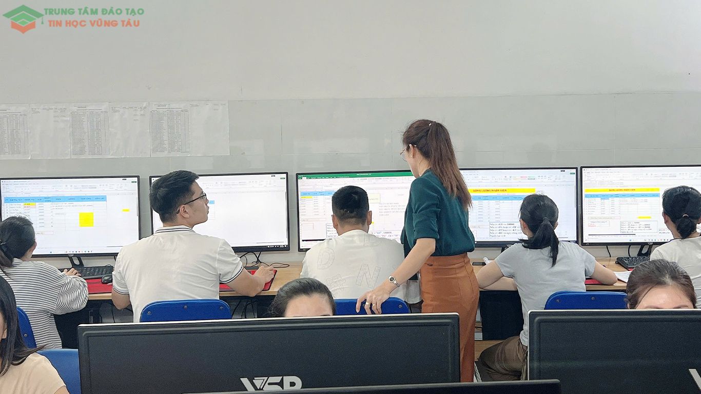 học tin học cấp tốc vũng tàu