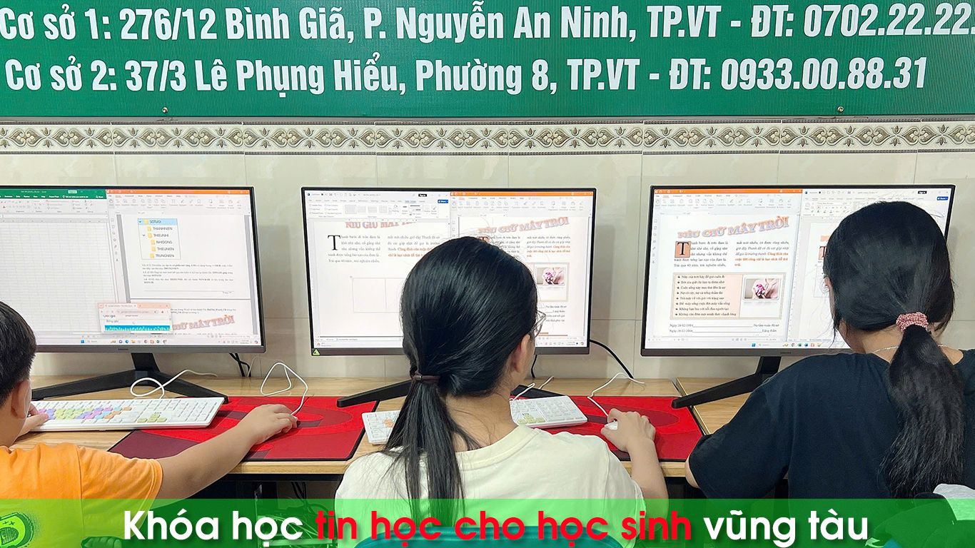 tin học trẻ em vũng tàu