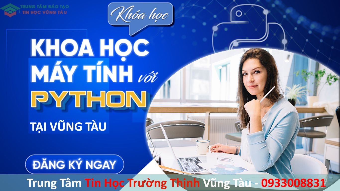 khóa học lập trình python tại vũng tàu