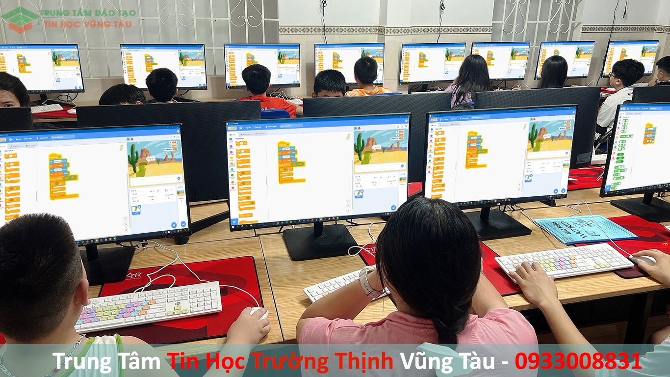 Lớp học lập trình tại vũng tàu